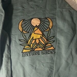 Nature Backs Graphic Sweatshirt